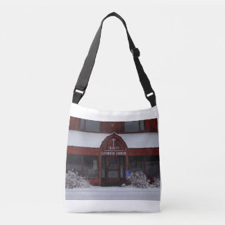 Trinity Barn Picture and RIC Logo  Crossbody Bag