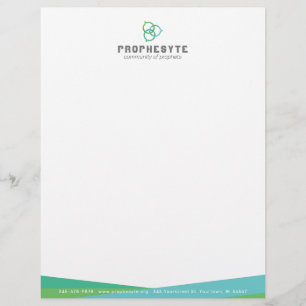Trinity Chat Bubbles Custom Letterhead