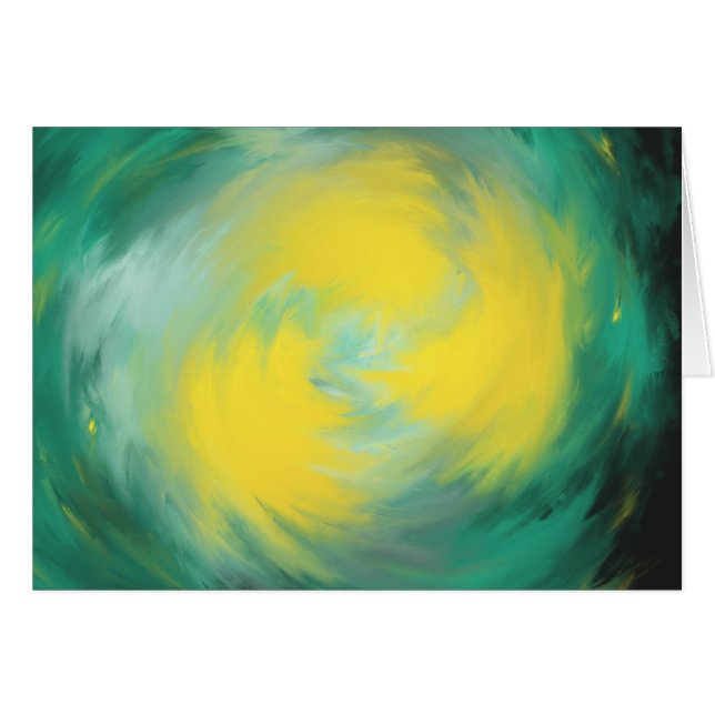 Trinity Christian Abstract Worship Art Painting (Front Horizontal)