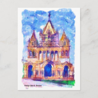 Trinity Church Boston Postcard