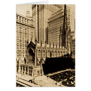 Trinity Church & Church Yard Lower Manhattan NYC