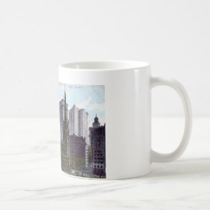 Trinity Church, New York City 1912 Vintage Coffee Mug