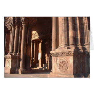 Trinity Church Pillars, Boston - Blank Card