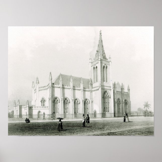Trinity church, Port of Spain Poster (Front)