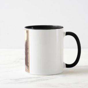 Trinity Church, Wall Street, New York City c1910 V Mug