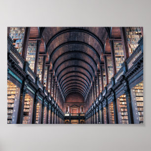 Trinity College Library - Dublin, Ireland Poster