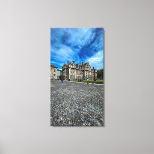 Trinity College Old Building in Dublin, Ireland Canvas Print