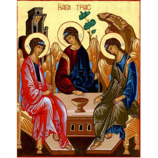 Trinity Icon Standing Photo Sculpture