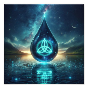 Trinity in a Drop Photo Print