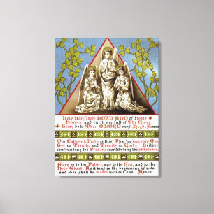 Trinity In Unity Canvas Print