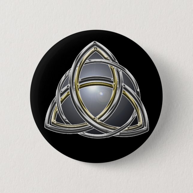 Trinity Knot 2 Button (Front)