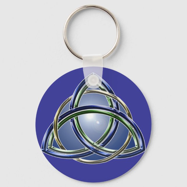 Trinity Knot Keychain (Front)
