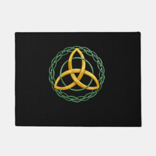 Trinity Knot Triquetra Celtic Symbol Doormat