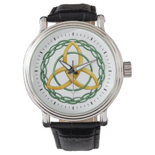 Trinity Knot Triquetra Celtic Symbol Watch