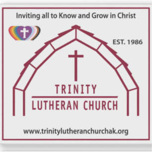 Trinity Logo Sticker 