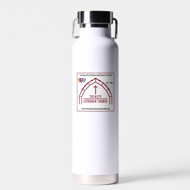 Trinity Logo Water Bottle  (Front)