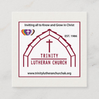Trinity Lutheran Church Business Card