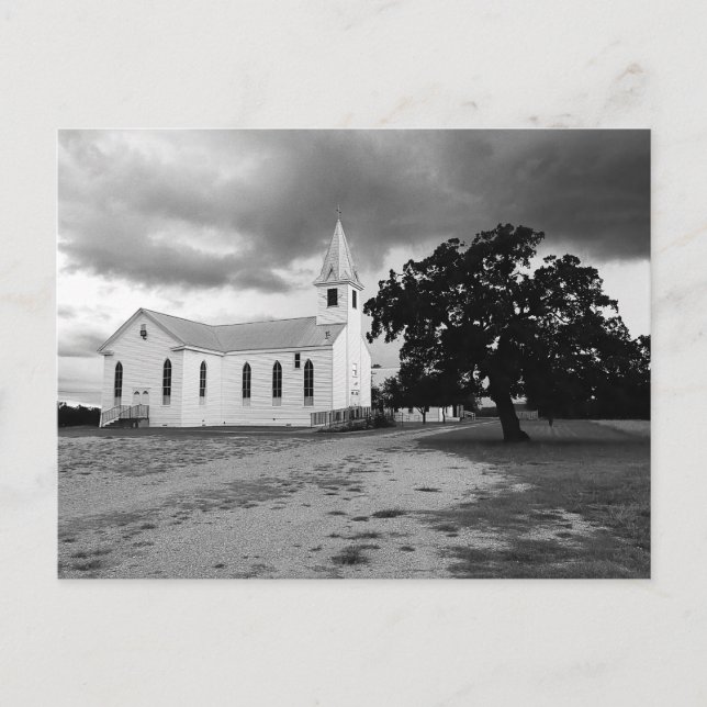 Trinity Lutheran Church - Fedor, Texas - Postcard (Front)