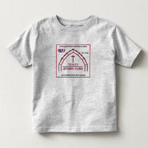 Trinity Lutheran Grey Kids Toddler T-Shirt