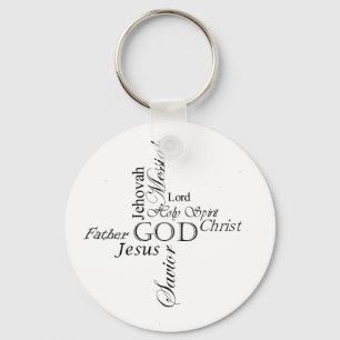 Trinity Names Key Ring