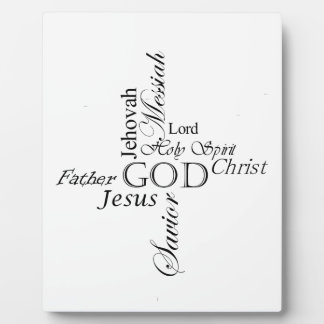 Trinity Names Plaque