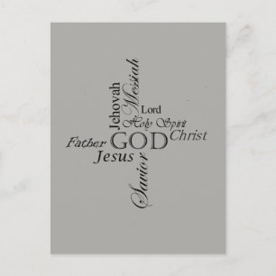 Trinity Names Postcard