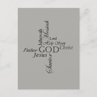 Trinity Names Postcard