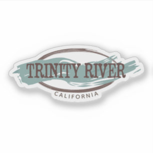Trinity River California with Graphic