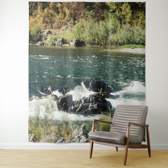 Trinity river in Hoopa, California...... Tapestry (In Situ)