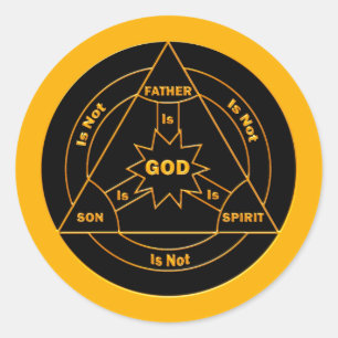 Trinity Shield Classic Round Sticker