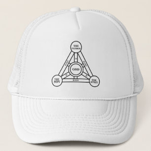 Trinity The Father, The Son And Holy Spirit Trucker Hat