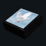 Trinket Box Dove<br><div class="desc">Trinket box shown in the black wood with a dove print.
Large size shown.
Customise this item or buy as is.
Stock Image
freepik.com</div>