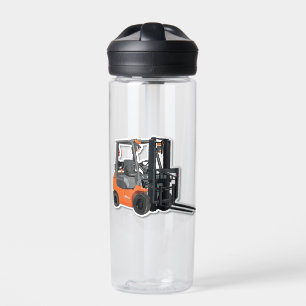 Trinkflasche (591 ml) mit Gabelstapler-Design Water Bottle