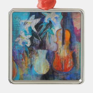 Trio 2014 metal tree decoration