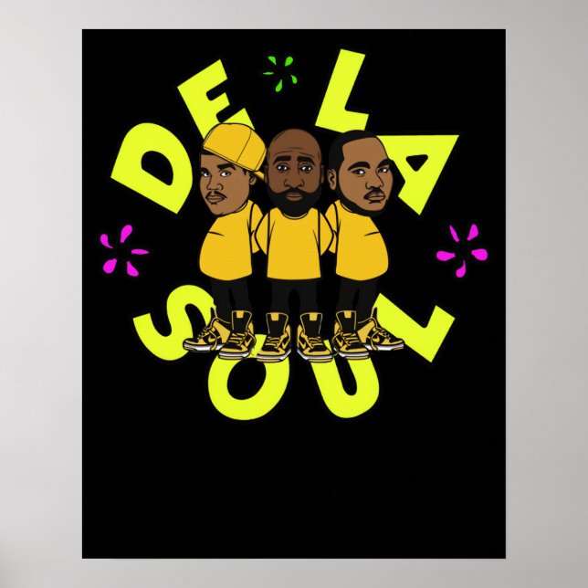 Trio De La Soul Poster (Front)