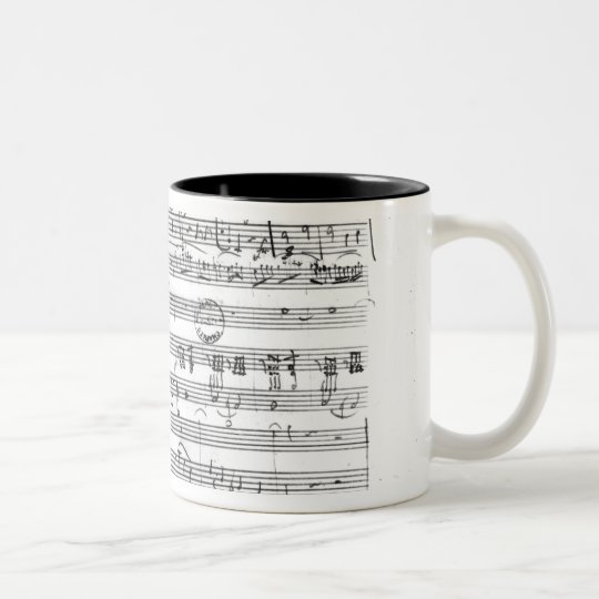 Trio, in E flat major 'Kegelstatt' Two-Tone Coffee Mug