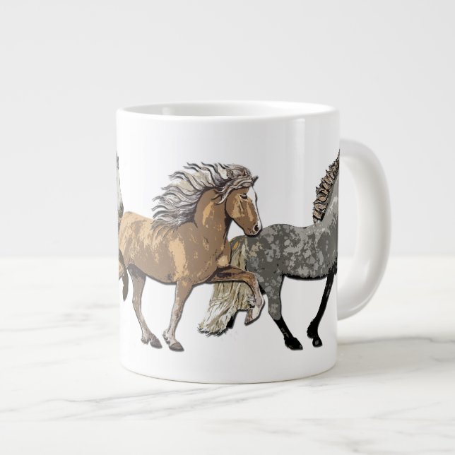 Trio in Tolt Large Coffee Mug (Front Right)