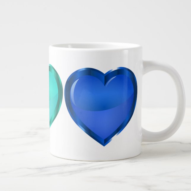 Trio of Calm Large Coffee Mug (Right)