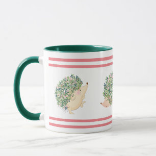 Trio of Hedgehogs Mug