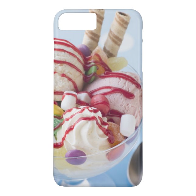 Trio of Ice Cream and Sweet Sundae Case-Mate iPhone Case (Back)