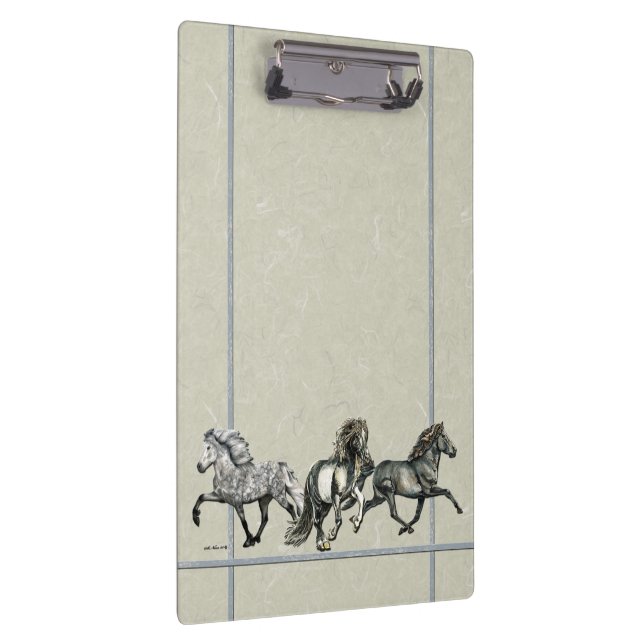 Trio of Icelandics Clipboard (Right)