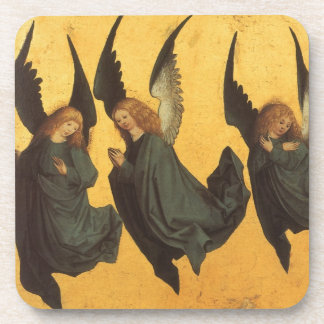 Trio of Renaissance Angels by Master of Housebook Coaster