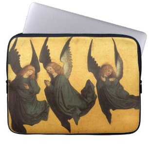 Trio of Renaissance Angels by Master of Housebook Laptop Sleeve