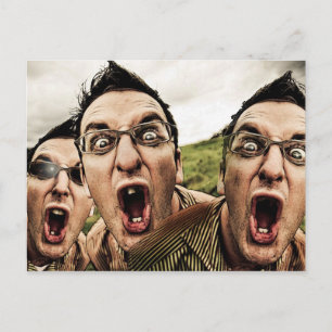 trio postcard