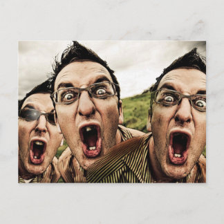 trio postcard