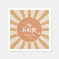 Trip Around the Sun Party Napkins