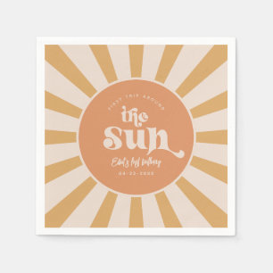 Trip Around the Sun Party Napkins