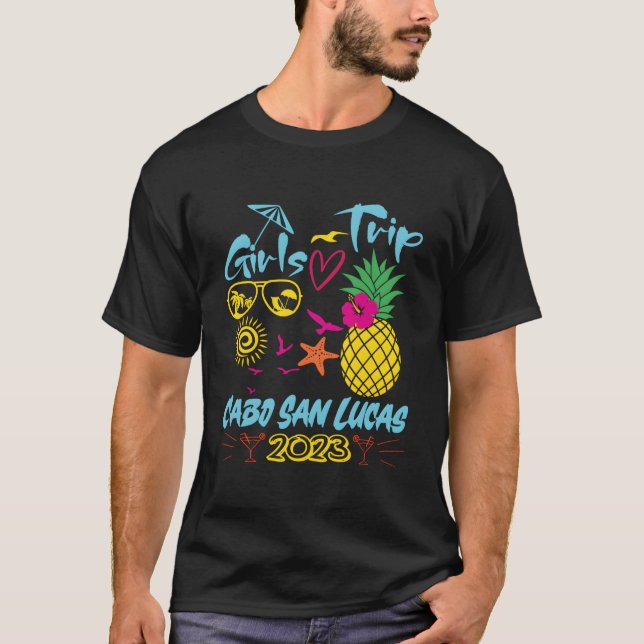 Trip Cabo San Lucas Mexico 2023 Summer Vacation T-Shirt (Front)