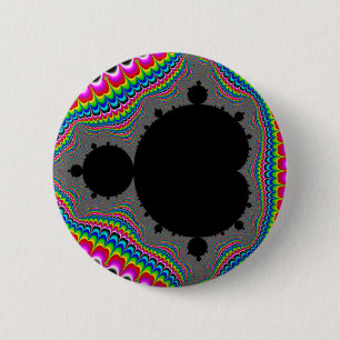 Trip - Fractal 6 Cm Round Badge
