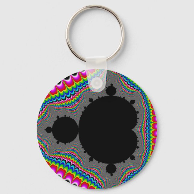 Trip - Fractal Key Ring (Front)